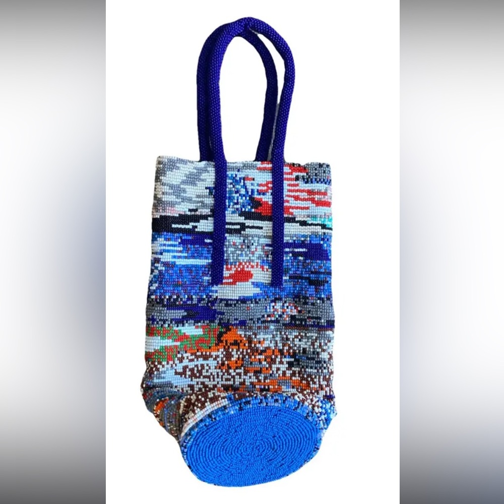 Cordera hand beaded Multicolor bag